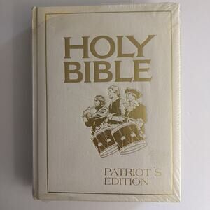 Holy Bible Patriot’s Edition King James Red Letter 1983 New Vintage Gift KJV USA